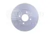 Тормозной диск перед. Accent/Solaris/Rio 10- 1.1-1.6 (PRO) HELLA (8DD355117-981) изображение 1