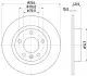 Тормозной диск HELLA (8DD355118171) изображение 4