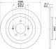 Диск тормозной 55392PRO HELLA (8DD355118241) изображение 4