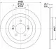 Диск тормозной 55392PRO HELLA (8DD355118241) изображение 5