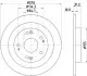 Диск гальмівний (задній) Honda Civic IX 12-16 (276x10) HELLA (8DD355118351) зображення 4