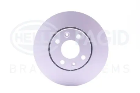 Диск гальмівний (передній) Renault Kangoo 08-/Zoe 12-/Clio IV 13- (258x22) (з покриттям) HELLA 8DD355118-491