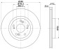 Диск тормозной 54409PRO HELLA 8DD355118701 (фото 4)