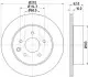 Фото Диск гальмівний (задній) Nissan Leaf 10-/Juke 14-/Qashqai 07-13/X-Trail 01-13 (291.8x16) HELLA (8DD355118711) зображення 4