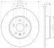 Фото Диск тормозной задний. Ford Galaxy/Kuga/S-MAX 2,0-2,2 TDCI 08- HELLA (8DD 355 118-841) изображение 5