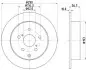 Диск тормозной 54648 HELLA (8DD355119021) изображение 4