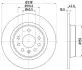 Тормозной диск HELLA (8DD355119111) изображение 4