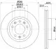 Тормозной диск HELLA (8DD355120541) изображение 4