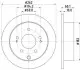 Тормозной диск HELLA (8DD355120631) изображение 4