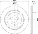 Тормозной диск HELLA (8DD355122261) изображение 1