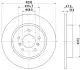 Диск гальмівний (задній) Nissan Qashqai II/ Renault Kadjar 13- (290x13) HELLA (8DD 355 122-771) зображення 4