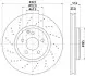 Тормозной диск HELLA (8DD355122911) изображение 4