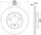 Диск гальмівний (передній) Mini Cooper 10- (294x22) HELLA (8DD355122931) зображення 4