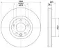 Тормозной диск HELLA (8DD355123191) изображение 4