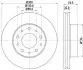 Гальмівний диск HELLA (8DD355125261) зображення 1