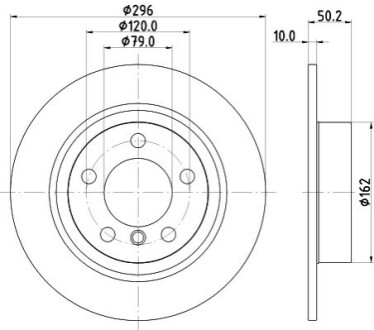 Автозапчастина HELLA 8DD355126741 (фото 1)