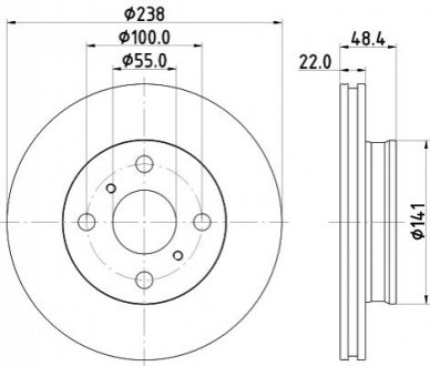 Автозапчастина HELLA 8DD355126961