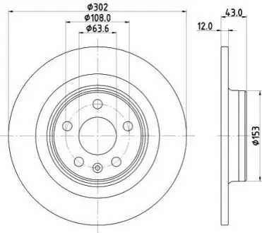 Tarcze hamulcowe HELLA 8DD355126991 Купить в Украине