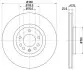 Тормозной диск HELLA (8DD355127721) изображение 5