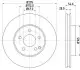 Гальмівний диск HELLA (8DD355127751) зображення 4