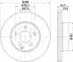 Тормозной диск HELLA (8DD355128701) изображение 4