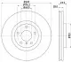 Тормозной диск HELLA (8DD355128771) изображение 4