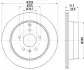 Тормозной диск HELLA (8DD355128821) изображение 4