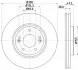 Тормозной диск HELLA (8DD355128831) изображение 5