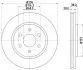 Тормозной диск HELLA (8DD355129561) изображение 4