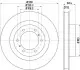 Тормозной диск HELLA (8DD355129861) изображение 4