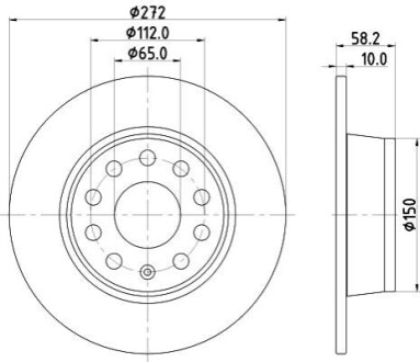 Автозапчасть HELLA 8DD355131811