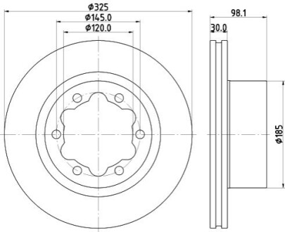 Автозапчасть HELLA 8DD355132201