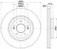 Tarcza ham. malow. prz. HY KIA HELLA (8DD355132251) изображение 1