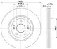 Tarcza ham. malow. prz. HY KIA HELLA (8DD355132251) изображение 2