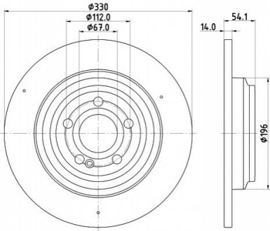 Автозапчасть HELLA 8DD355132311