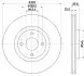 PRO FORD Диск гальмівний передній ECOSPORT 1.0-1.5 13 HELLA (8DD355132721) зображення 4