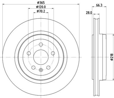 Автозапчасть HELLA 8DD355132901