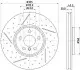 Тормозной диск PRO HC HELLA (8DD355133091) изображение 1