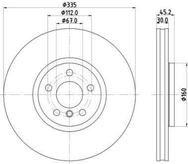 Автозапчастина HELLA 8DD355133111 (фото 1)