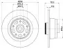Гальмівний диск HELLA (8DD355133311) зображення 1