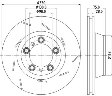 Автозапчасть HELLA 8DD355133601