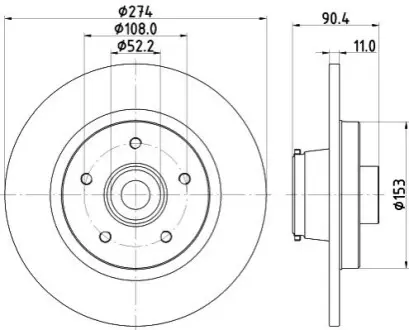 Автозапчасть HELLA 8DD355133851
