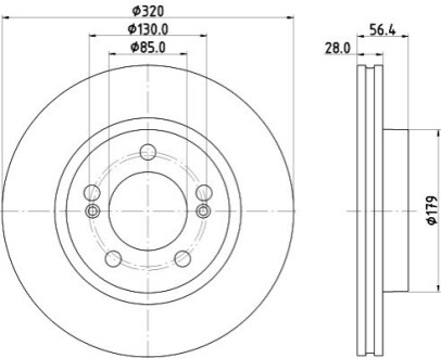 Автозапчастина HELLA 8DD355134321 (фото 1)