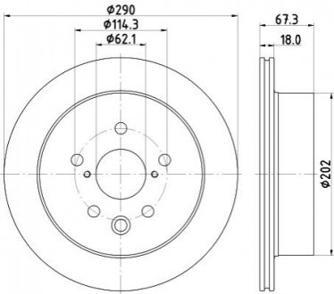 Автозапчастина HELLA 8DD355134531