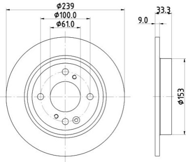 Автозапчастина HELLA 8DD355134681 (фото 1)