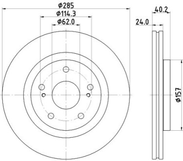 Автозапчастина HELLA 8DD355134741 (фото 1)