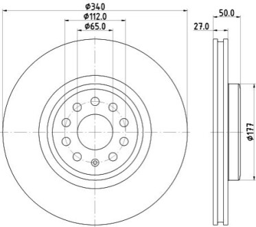 Автозапчастина HELLA 8DD355134751