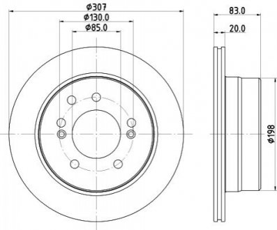 Автозапчастина HELLA 8DD355134921