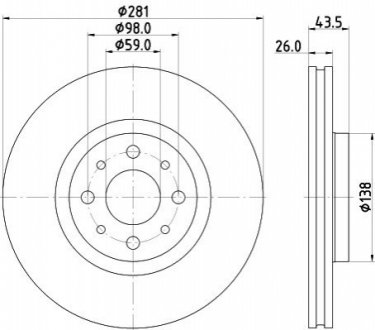 Автозапчастина HELLA 8DD355134971