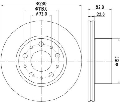 Автозапчастина HELLA 8DD355134991